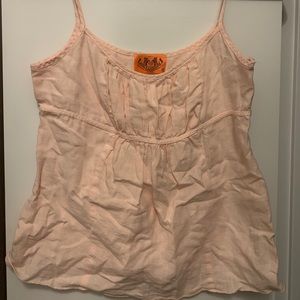 Juicy Linen Pink Top